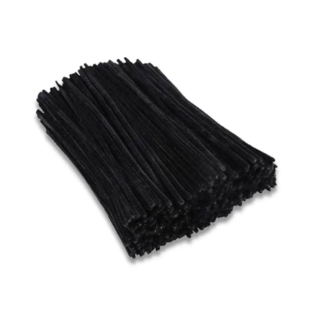 Black Craft Pipe Cleaners
