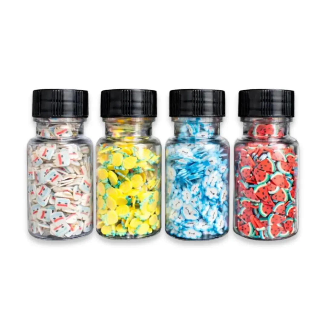 Colorful Resin Art Fillers – Mini Fruit Polymer Clay Pack