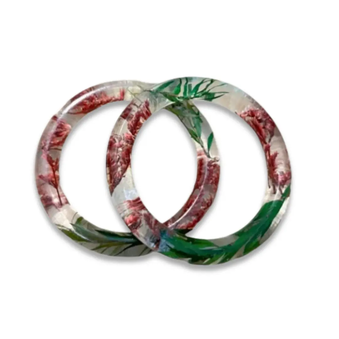 Designer Resin Art Bangles