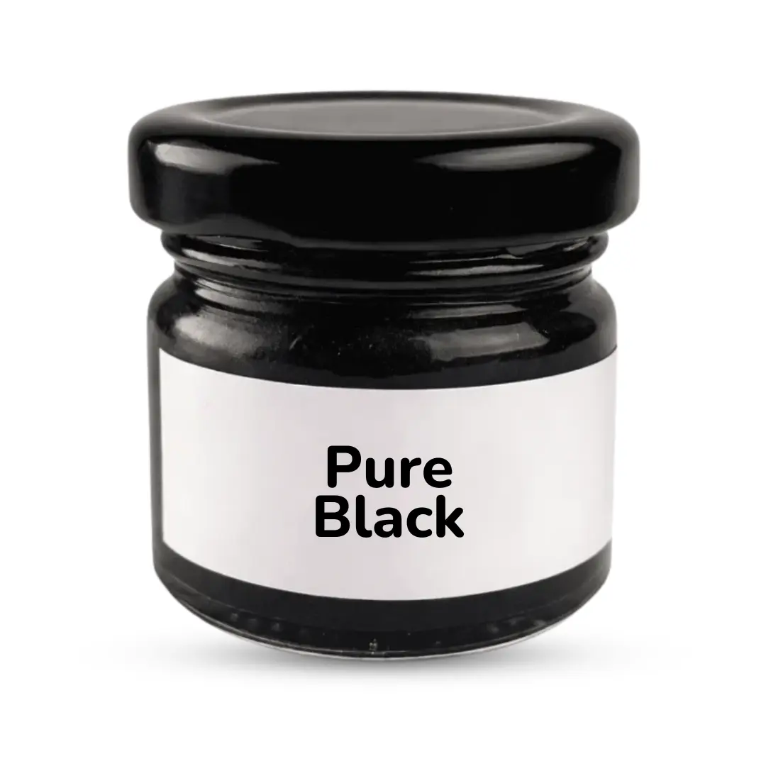 Pure Black Gel Pigment – High Concentration Color Paste for Resin