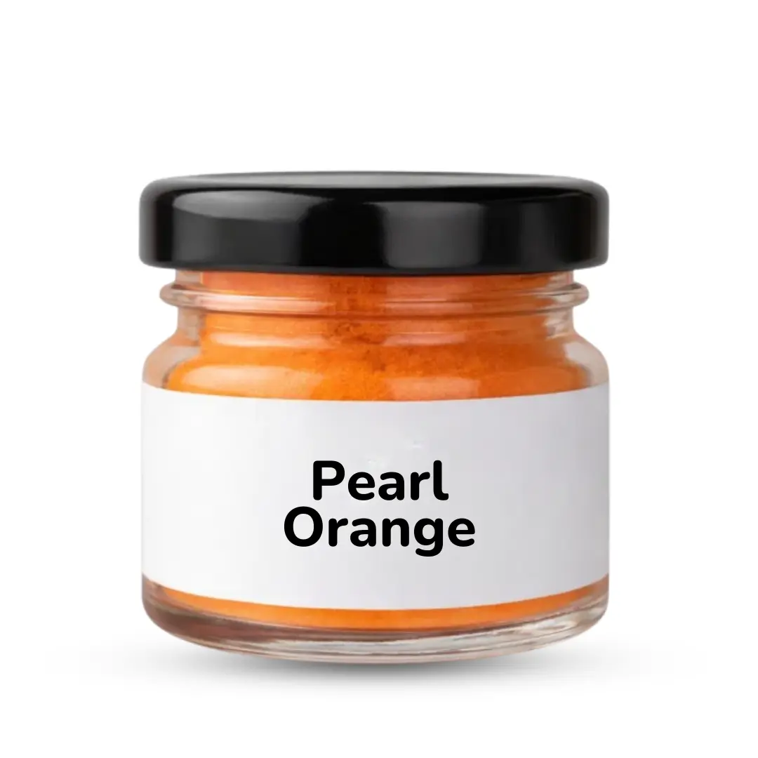 Pearl Orange Pigment for Resin Art