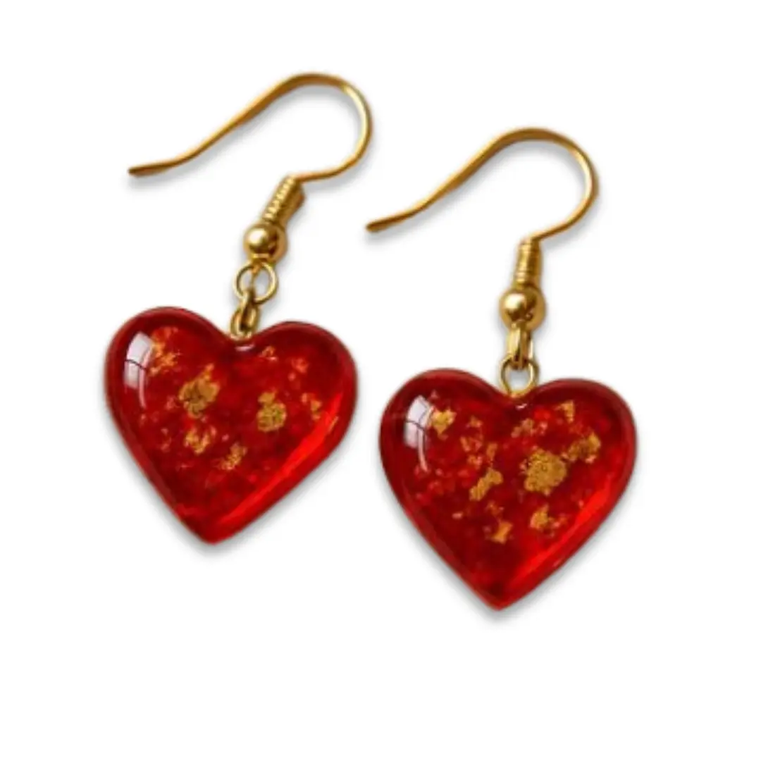 Resin Art Earrings
