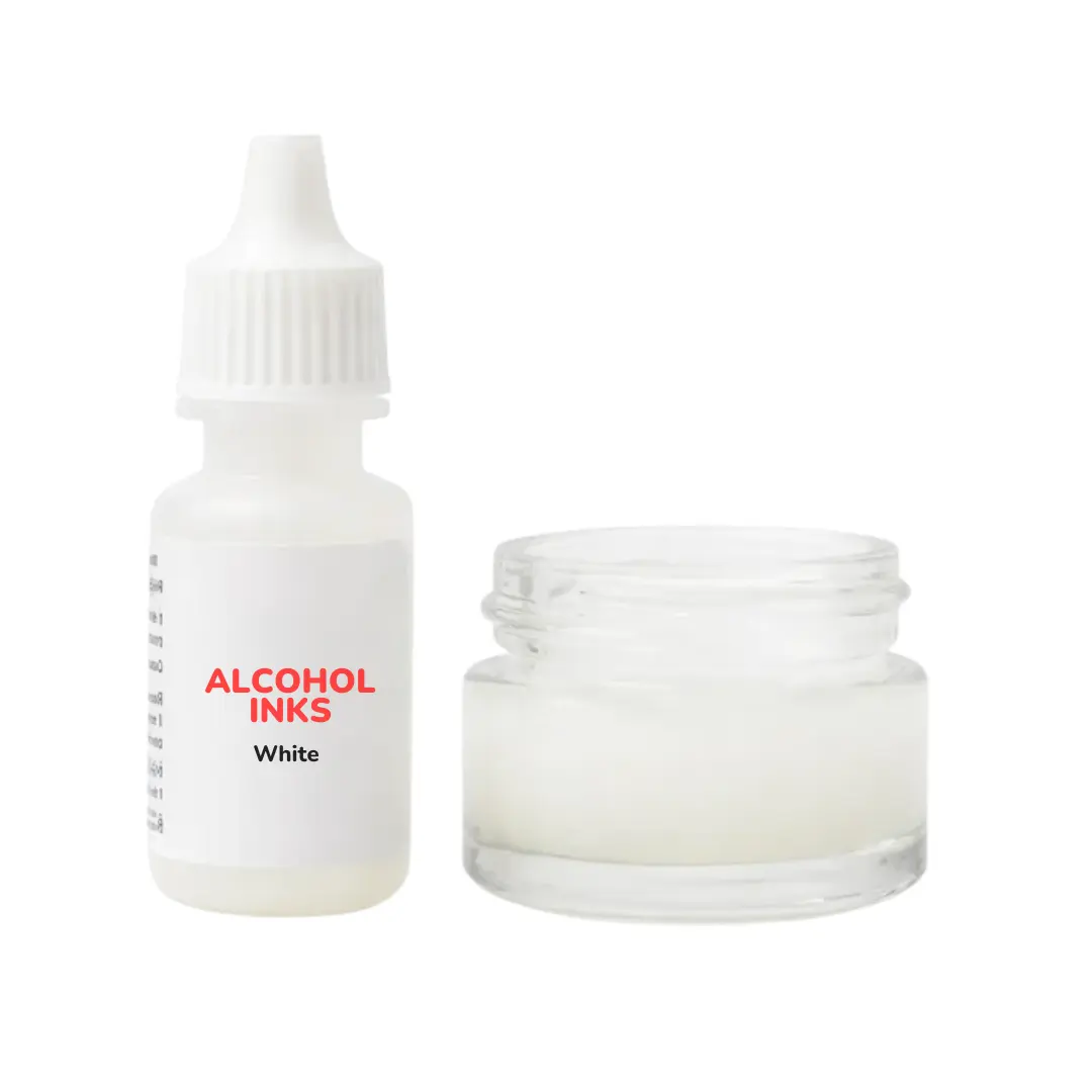 White Alcohol Ink for Resin Art