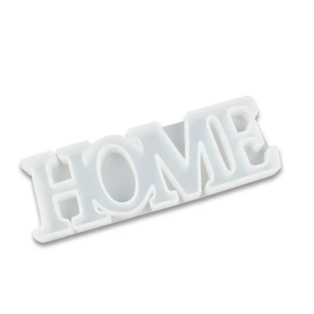 3D Home Letter Silicone Resin Mold for Resin Art
