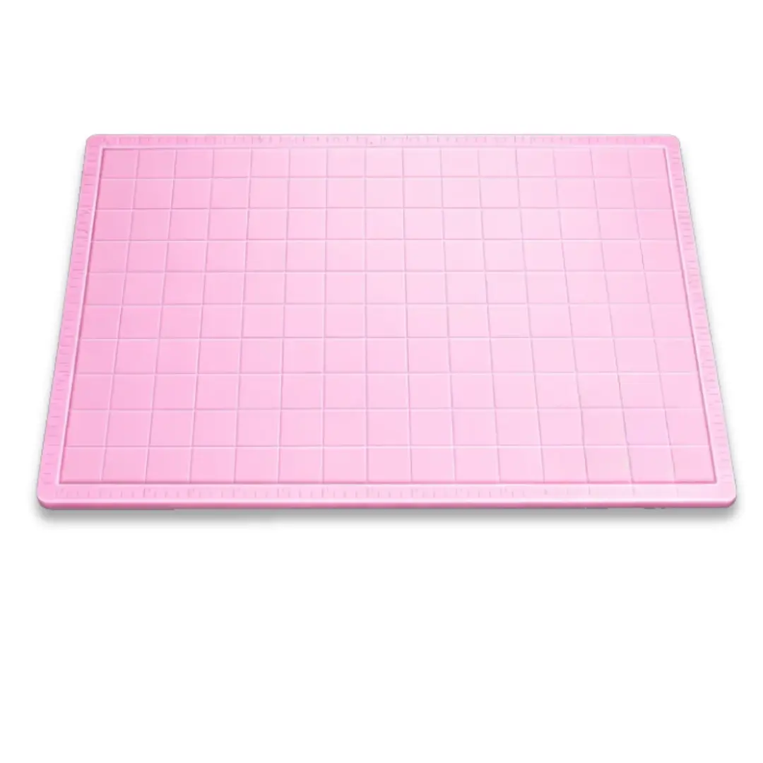 Silicone Mat with Border for Resin Art – Non-Stick Resin Work Mat for DIY