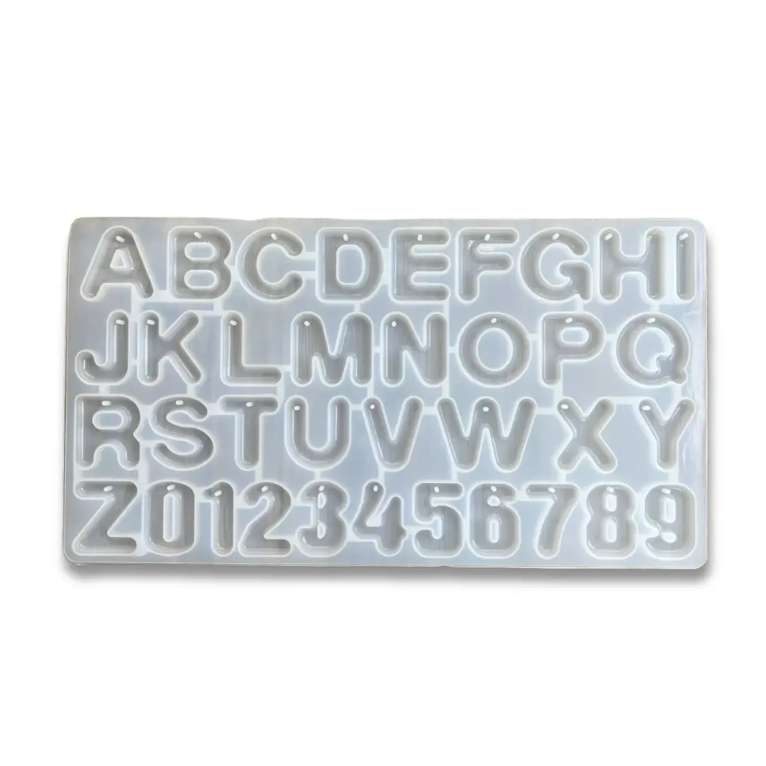 Alphabet silicon Mould