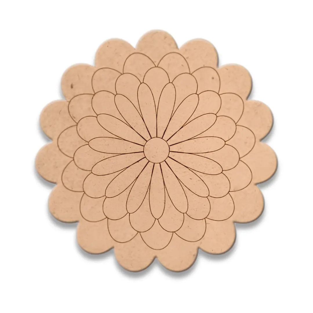 Pre-Marked MDF Bases for Lippan Art