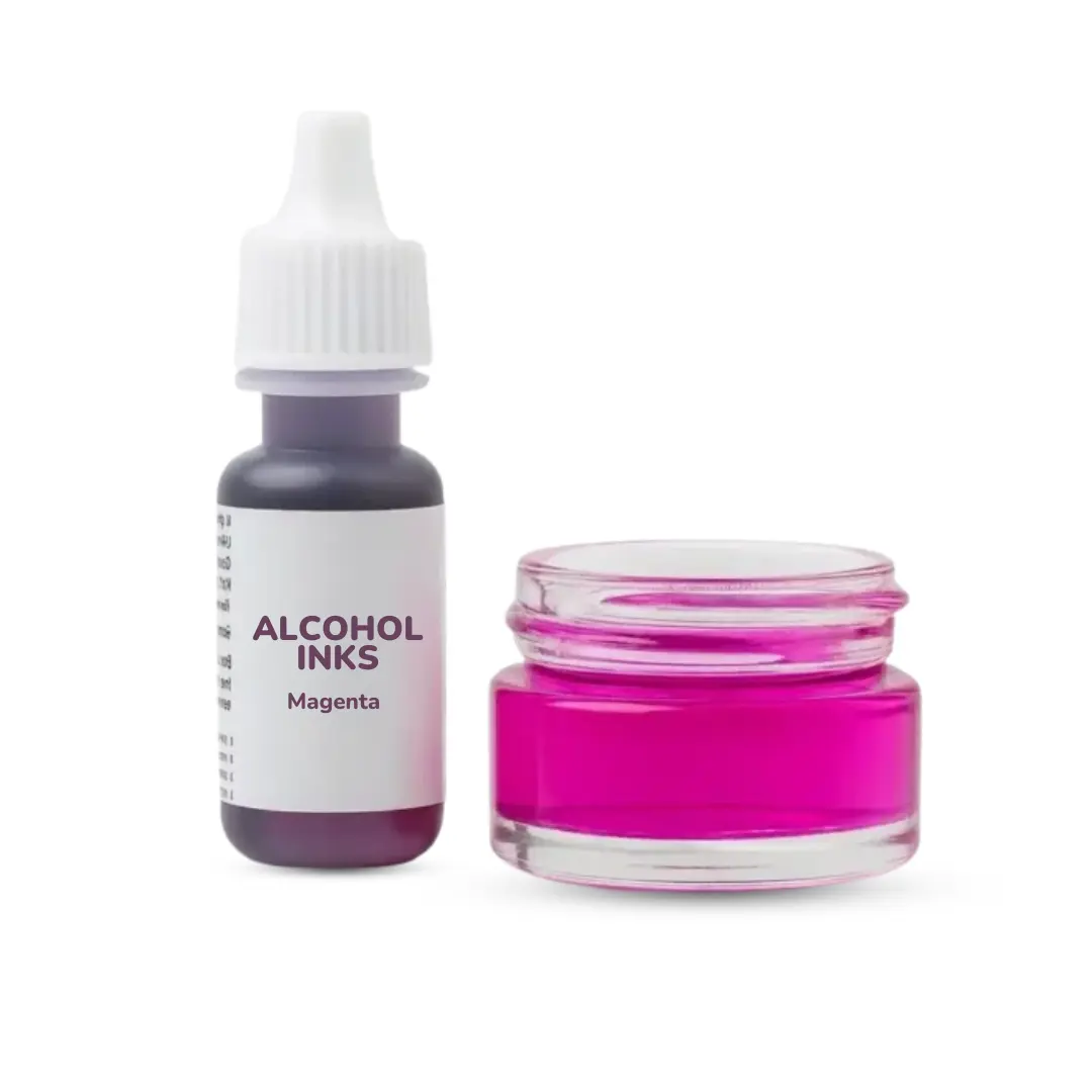 Magenta Alcohol Ink for Resin Art